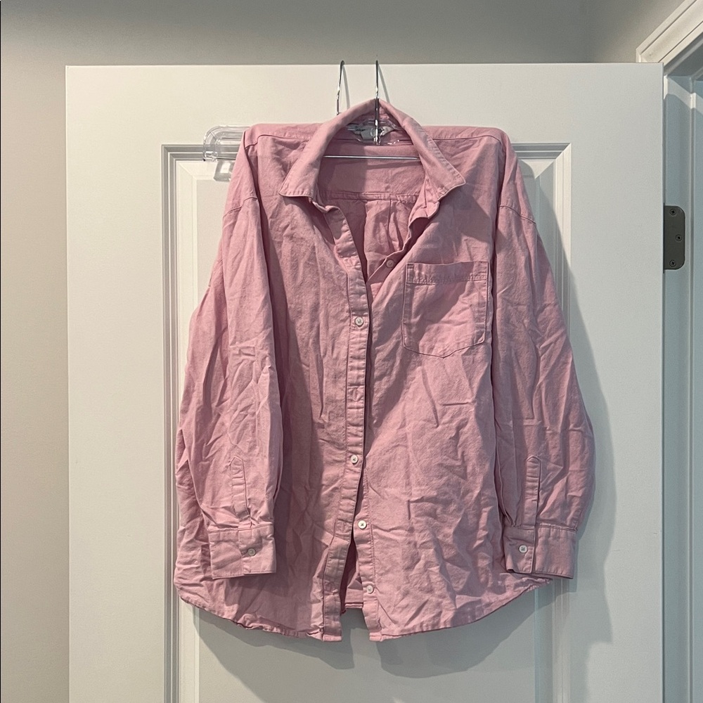 Old Navy Pink Button Down Shirt